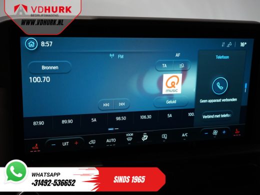 Ford E-Transit Custom Trend 65 kWh 330 km WLTP 218 pk Garantie t/m 2027/ LED/ Standkachel/ Snellader/ 2.3t Trekverm./ S... ActivLease financial lease