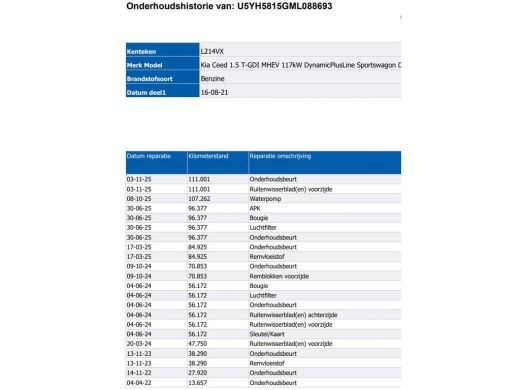 Kia Ceed Sportswagon 1.5 T-GDi 160PK Automaat DynamicPlusLine / Trekhaak / Airco-ecc./ Pdc+Camera / Stoel-Stuurverwarm... ActivLease financial lease