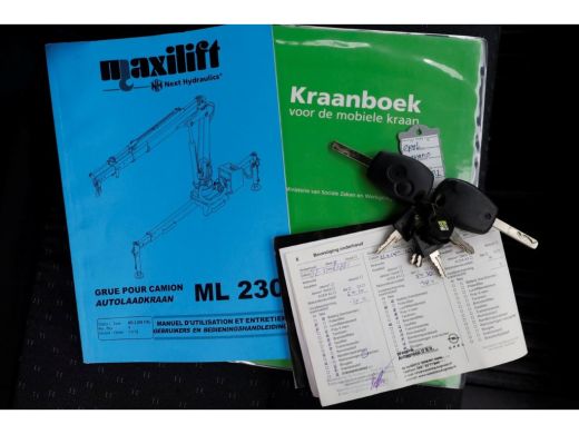 Opel Movano 2.3 CDTI 145pk E6 Open Laadbak + Kraan 08-2019 ActivLease financial lease