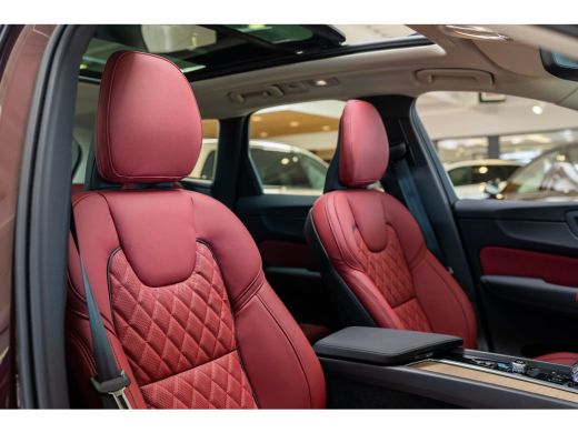 Volvo  XC60 T8 Ultra | Rood Leder! | B&W | Luchtvering | Pano | UNIEK!! | GeenImport! ActivLease financial lease