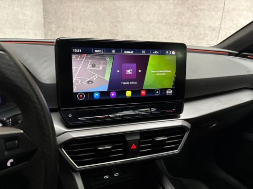 Seat Leon 1.0 eTSI FR Intense Sport Automaat (SCHUIFDAK, BLACK PACK, APPLE CARPLAY, GROOT NAVI, CAMERA, GET... ActivLease financial lease