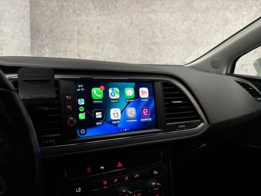 Seat Leon 1.4 Sport (APPLE CARPLAY, NAVIGATIE, CLIMATE, GETINT GLAS, SPORTSTOELEN, LM VELGEN, CRUISE, NIEUW... ActivLease financial lease
