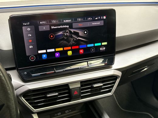 Seat Leon 1.5 eTSI FR Sport 150Pk Automaat (SCHUIFDAK, APPLE CARPLAY, GROOT NAVI, PARKEERSENSOREN, SPORTSTO... ActivLease financial lease