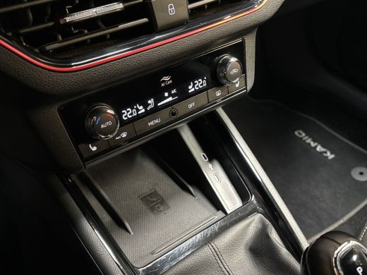 Skoda Kamiq 1.0 TSI Sportline Automaat (RS KUIPSTOELEN, VIRTUAL COCKPIT, APPLE CARPLAY, GROOT NAVI, STOELVERW... ActivLease financial lease