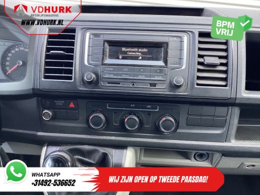 Volkswagen Transporter 2.0 TDI 150 pk L2 DC Dubbel Cabine EXPORT 2.5t Trekverm./ Airco/ Camera/ Cruise/ 16"LMV/ Trekhaak ActivLease financial lease