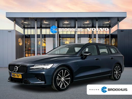 Volvo  V60 T6 Recharge Plus Dark | 18" | Sporstoelen | Trekhaak | 360 Camera  Harman Kardon | Adaptieve Crui...