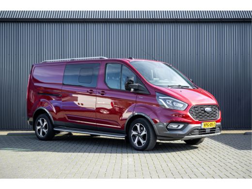 Ford Transit Custom 2.0 TDCI L2H1 | 170PK | Trail | DC 5-Persoons | Camera | Carplay | Lederen interieur ActivLease financial lease