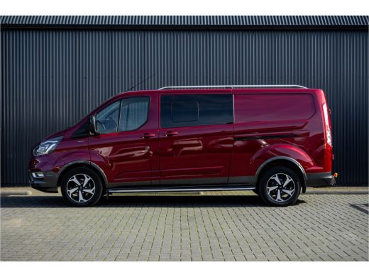 Ford Transit Custom 2.0 TDCI L2H1 | 170PK | Trail | DC 5-Persoons | Camera | Carplay | Lederen interieur ActivLease financial lease