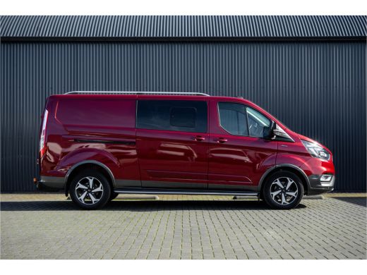 Ford Transit Custom 2.0 TDCI L2H1 | 170PK | Trail | DC 5-Persoons | Camera | Carplay | Lederen interieur ActivLease financial lease
