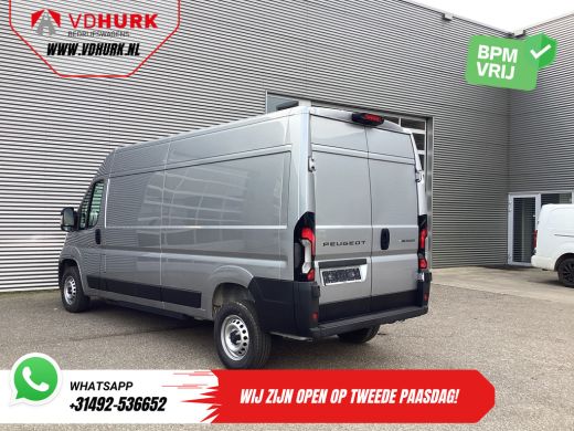 Peugeot e-Boxer L3H2 110 kWh 420km WLTP Adapt.Cruise/ Snellader/ LED/ Carplay/ Climate/ Camera/ Omvormer/ Navi/ PDC ActivLease financial lease