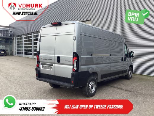 Peugeot e-Boxer L3H2 110 kWh 420km WLTP Adapt.Cruise/ Snellader/ LED/ Carplay/ Climate/ Camera/ Omvormer/ Navi/ PDC ActivLease financial lease
