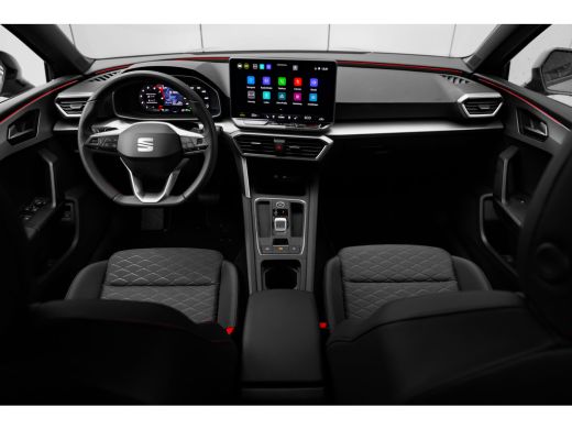 Seat Leon Sportstourer 1.5 TSI e-Hybrid FR Business l Black Style l Elektr. Trekhaak l Apple Car Play Andro... ActivLease financial lease