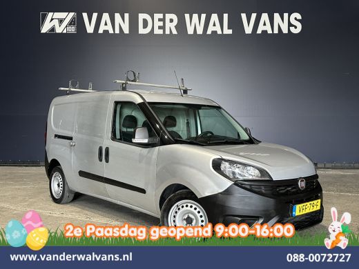 Fiat Dobl&ograve; Cargo 1.6 MJ 105pk L2H1 Euro6 Airco | 3-Zits | Navigatie | Trekhaak | Dakdragers Cruisecontrol, P...