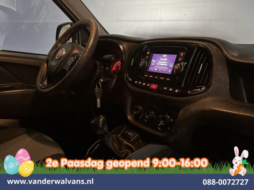 Fiat Dobl&ograve; Cargo 1.6 MJ 105pk L2H1 Euro6 Airco | 3-Zits | Navigatie | Trekhaak | Dakdragers Cruisecontrol, P... ActivLease financial lease