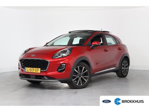 Ford Puma 1.0 EcoBoost Hybrid Titanium | Panoramadak | Trekhaak afn. | Camera | Parkeersensoren | 17 inch V...