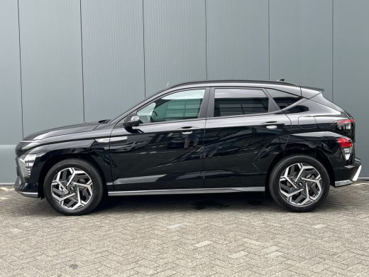Hyundai Kona 1.6 GDI HEV 130pk N-Line Sky Automaat | Carplay | Keyless | Climate | Navigatie | Full LED | Elek... ActivLease financial lease