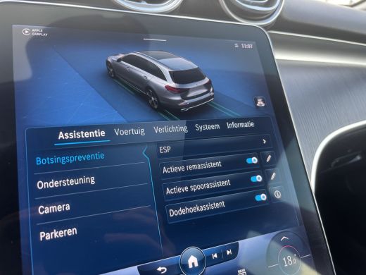Mercedes-Benz C-Klasse Estate 220 d 4MATIC Luxury Line | Inklapbare Trekhaak | Sfeerverlichting | Stoelverwarming | Appl... ActivLease financial lease