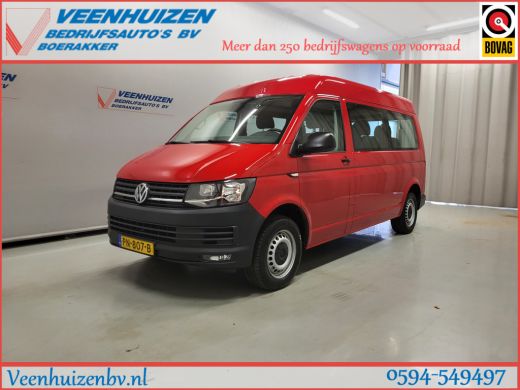 Volkswagen Transporter 2.0TDI L2/H2 8-Personenbus Automaat Euro 6!