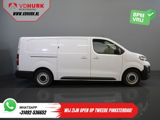 Opel Vivaro-e L3 50 kWh 230 km WLTP Snellader/ Keyless/ Carplay/ Stoelverw/ Climate/ PDC/ Cruise ActivLease financial lease