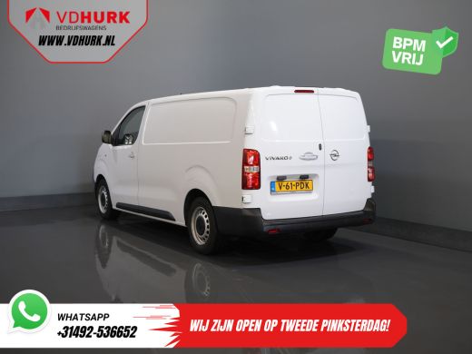 Opel Vivaro-e L3 50 kWh 230 km WLTP Snellader/ Keyless/ Carplay/ Stoelverw/ Climate/ PDC/ Cruise ActivLease financial lease