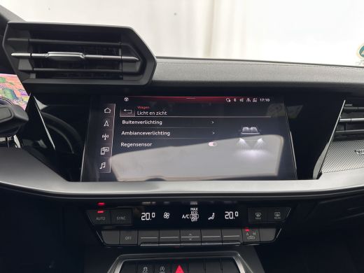 Audi A3 Limousine 35 TFSI S-Line Edition (INCL-BTW) Aut. *PANO | LEATHER-FABRIC | FULL-LED | AMBIENTLIGHT... ActivLease financial lease