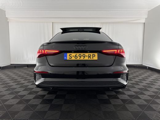 Audi A3 Limousine 35 TFSI S-Line Edition (INCL-BTW) Aut. *PANO | LEATHER-FABRIC | FULL-LED | AMBIENTLIGHT... ActivLease financial lease