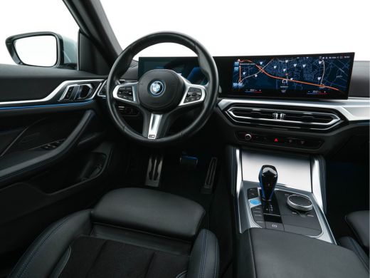 BMW i4 eDrive40 84 kWh M-Sport *M50 JAHRE* [ 3-Fase-11 kW ] {SOH-96%} (INCL-BTW) *LEATHER-ALCANTARA | FU... ActivLease financial lease