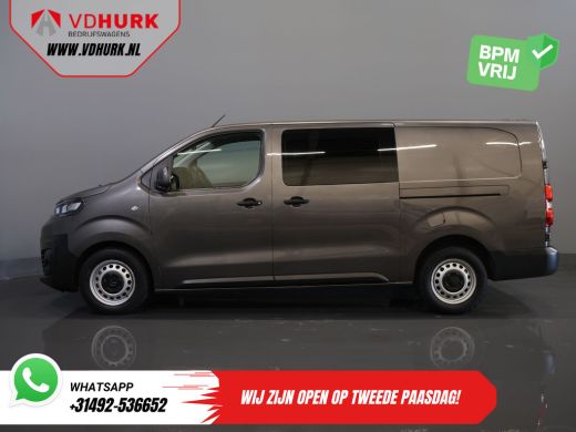 Citroën Jumpy 2.0 125 pk L3 2x Schuifdeur/ 2.5t Trekverm./ Carplay/ Airco/ Navi/ Cruise/ PDC/ Trekhaak ActivLease financial lease