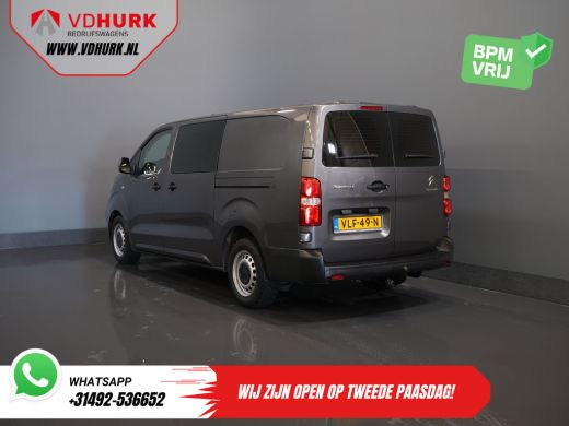 Citroën Jumpy 2.0 125 pk L3 2x Schuifdeur/ 2.5t Trekverm./ Carplay/ Airco/ Navi/ Cruise/ PDC/ Trekhaak ActivLease financial lease