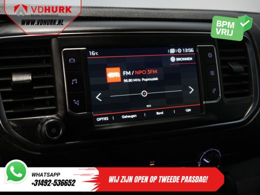 Citroën Jumpy 2.0 125 pk L3 2x Schuifdeur/ 2.5t Trekverm./ Carplay/ Airco/ Navi/ Cruise/ PDC/ Trekhaak ActivLease financial lease