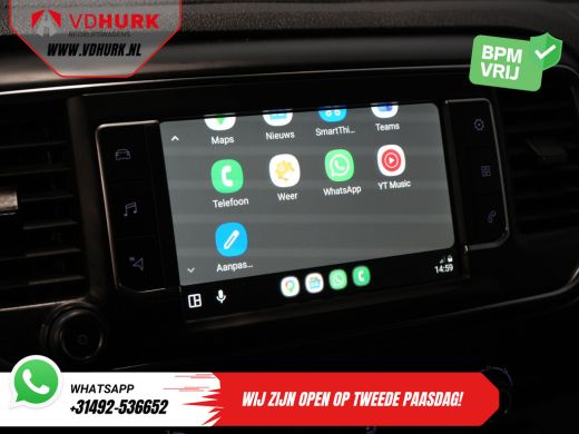 Citroën Jumpy 2.0 125 pk L3 2x Schuifdeur/ 2.5t Trekverm./ Carplay/ Airco/ Navi/ Cruise/ PDC/ Trekhaak ActivLease financial lease