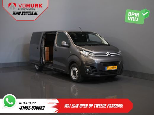 Citroën Jumpy 2.0 125 pk L3 2x Schuifdeur/ 2.5t Trekverm./ Carplay/ Airco/ Navi/ Cruise/ PDC/ Trekhaak ActivLease financial lease