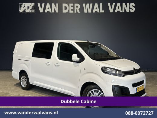 Citroën Jumpy 2.0 BlueHDI 150pk L3H1 Dubbele cabine Euro6 Airco | 6-Zits | Camera | Navigatie Apple Carplay, An...