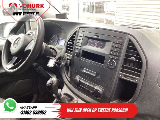 Mercedes-Benz Vito 114 CDI L2 EXPORT Airco/ 270Gr.Deuren/ Cruise/ Camera/ LMV/ Trekhaak ActivLease financial lease