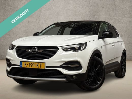 Opel Grandland X 1.2 Turbo Sport (APPLE CARPLAY, GROOT NAVI, ZWART DAK, CLIMATE, CAMERA, LEDER, SPORTSTOELEN, CRUI...
