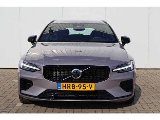Volvo  V60 T6 Plus Dark | 360Cam | Harman Kardon | Trekhaak | Aurora Silver | ActivLease financial lease