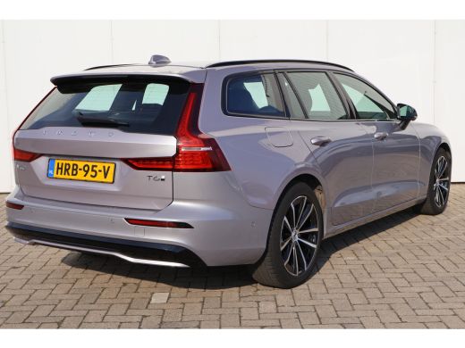 Volvo  V60 T6 Plus Dark | 360Cam | Harman Kardon | Trekhaak | Aurora Silver | ActivLease financial lease