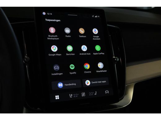 Volvo  XC90 T8 Ultra Dark | Navy Herringbone Weave  | Pano | Fiscaal &euro;99.000,-! | Crystal White! ActivLease financial lease