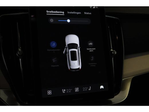 Volvo  XC90 T8 Ultra Dark | Navy Herringbone Weave  | Pano | Fiscaal &euro;99.000,-! | Crystal White! ActivLease financial lease