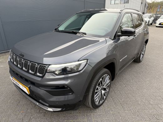 Jeep Compass 1.5T e-Hybrid S (Leder incl verwarming/koeling/geheugen - Elektrische Klep - 360gr Camera - 19"- ... ActivLease financial lease