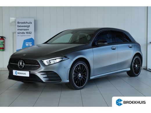 Mercedes-Benz A-Klasse 250 e AMG Line | Nightpakket | Stoelverwarming | Burmester | Navigatie | Carplay | PDC |