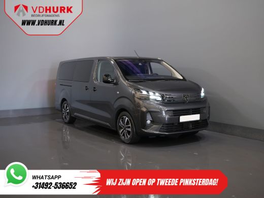 Peugeot e-Traveller L3 75kWh 348 km WLTP LED/ Snellader/ Pano/ 8 pers./ Adapt.Cruise/ Leder/ 2x Elek.Schuif/ Elek.sto...