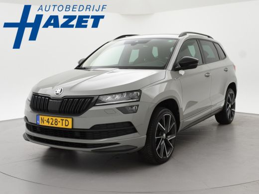 Skoda Karoq 1.5 TSI ACT 150 PK DSG SPORTLINE + CANTON AUDIO | STEEL GREY | CAMERA | 19 INCH | VIRTUAL | SFEER
