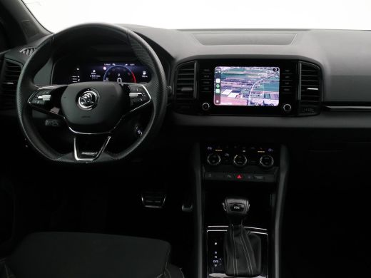 Skoda Karoq 1.5 TSI ACT 150 PK DSG SPORTLINE + CANTON AUDIO | STEEL GREY | CAMERA | 19 INCH | VIRTUAL | SFEER ActivLease financial lease
