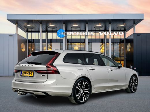 Volvo  V90 T8 Recharge Ultimate Dark | 20" | Luchtvering | Bowers & Wilkins | Trekhaak | Tailored Wool | 360... ActivLease financial lease