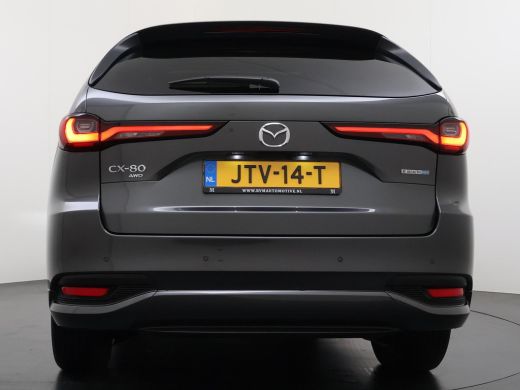 Mazda CX-80 2.5 e-SkyActiv PHEV Homura Plus 6p. |7 PERSOONS| ELEK. ACHTERKLEP | PANO| HEAD-UP | DODE HOEK| AD... ActivLease financial lease