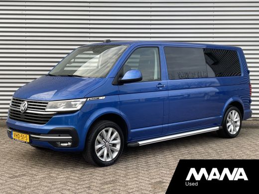 Volkswagen Transporter 2.0TDI L2H1 199PK DC BULLI Automaat Lederen bekleding Camera Cruise Airco Stoelverwarming LED