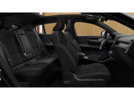 Volvo  EC40 Single Motor Extended Rage Ultra Black Ed. 82KWH | Glazen panoramadak | Elek. stoelen incl. geheu... ActivLease financial lease