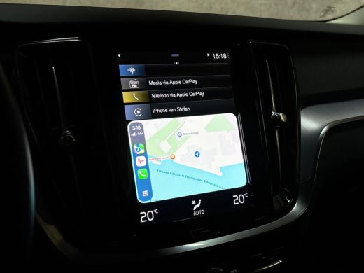 Volvo  V60 2.0 B3 Sport 163Pk Automaat (APPLE CARPLAY, GROOT NAVI, CAMERA, GETINT GLAS, KEYLESS, SPORTSTOELE... ActivLease financial lease