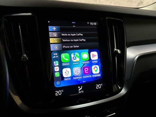 Volvo  V60 2.0 B3 Sport 163Pk Automaat (APPLE CARPLAY, GROOT NAVI, CAMERA, GETINT GLAS, KEYLESS, SPORTSTOELE... ActivLease financial lease
